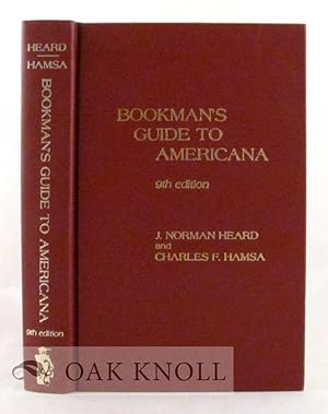 Immagine del venditore per BOOKMAN'S GUIDE TO AMERICANA venduto da Oak Knoll Books, ABAA, ILAB