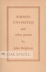 Seller image for SIRMIO UNVISITED AND OTHER POEMS for sale by Oak Knoll Books, ABAA, ILAB