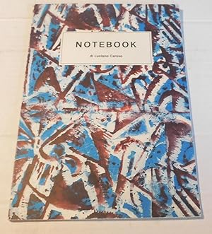 Immagine del venditore per NOTEBOOK. venduto da Blue Mountain Books & Manuscripts, Ltd.