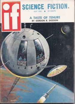 Bild des Verkufers fr IF Worlds of Science Fiction: July 1961 zum Verkauf von Books from the Crypt