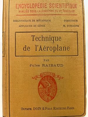 Seller image for Technique de l'aroplane for sale by LIBRAIRIE GIL-ARTGIL SARL