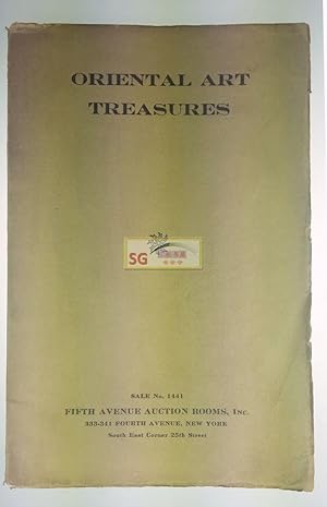 Oriental Art Treasures. Catalogue of a Very Important Collection of Antique Oriental Art Objects ...