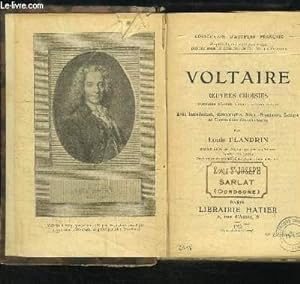 Bild des Verkufers fr Voltaire. Oeuvres choisies. zum Verkauf von Le-Livre