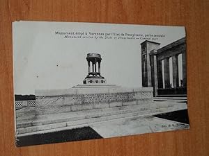 Imagen del vendedor de CPA : MONUMENT ERIGE A VARENNES par l'Etat de Pensylvanie partie centrale a la venta por KEMOLA