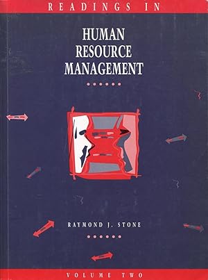Immagine del venditore per Readings in human resource management Volume 2. venduto da Lost and Found Books