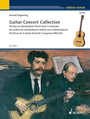 Imagen del vendedor de Guitar Concert Collection : 40 Leichte bis mittelschwere Stücke aus 3 Jahrhunderten. Gitarre. a la venta por AHA-BUCH GmbH