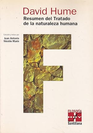 RESUMEN DEL TRATADO DE LA NATURALEZA HUMANA (colecc Filosofía Hoy) Con Juicio crítico-Glosario y ...