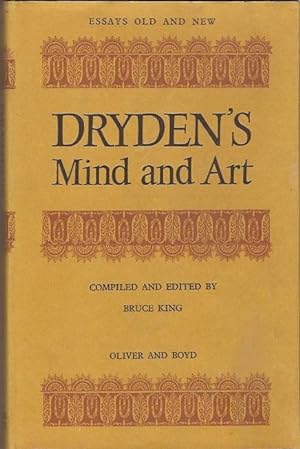 Immagine del venditore per Dryden's Mind and Art Essays old and new. venduto da City Basement Books