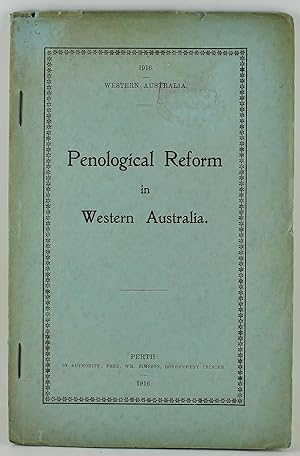 Penological Reform in Western Australia