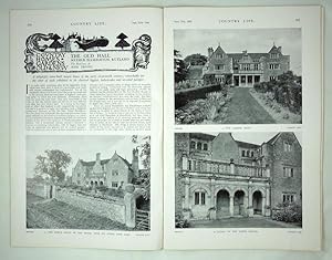 Original Issue of Country Life Magazine Dated September 27th 1930 with a Main Feature on The Old ...