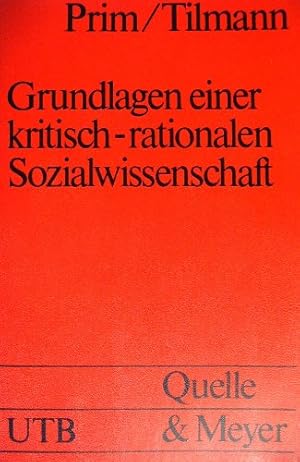 Grundlagen einer kritisch-rationalen Sozialwissenschaft. Studienbuch zur Wissenschaftstheorie