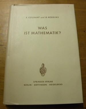 Bild des Verkufers fr Was ist Mathematik ? Mit 287 Abbildungen. zum Verkauf von Bouquinerie du Varis