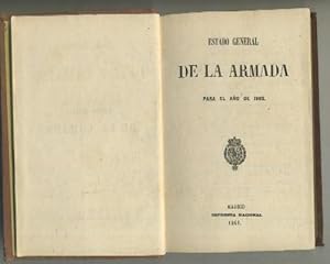 ESTADO GENERAL DE LA ARMADA PARA EL AÑO DE 1862