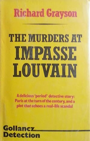 The Murders at Impasse Louvain