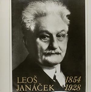 Leos Janacek 1854 - 1928: Bromograficky soubor 12 snimku s obalkou a gramofonovou deskou