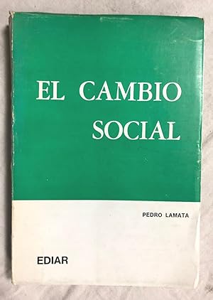 Imagen del vendedor de EL CAMBIO SOCIAL a la venta por Librera Sagasta