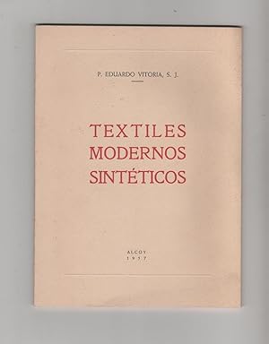 Seller image for Textiles modernos sintticos for sale by Librera El Crabo