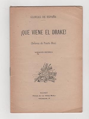 Imagen del vendedor de Qu viene el Drake! (Defensa de Puerto Rico) a la venta por Librera El Crabo