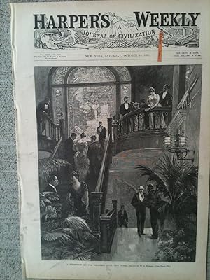 HARPER'S WEEKLY; A JOURNAL OF CIVILIZATION. Saturday, October 10, 1891