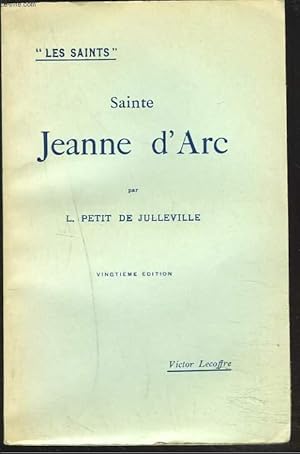 Bild des Verkufers fr SAINTE JEANNE D'ARC. zum Verkauf von Le-Livre