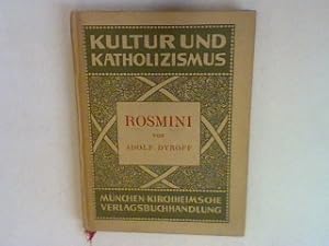 Bild des Verkufers fr Rosmini Kultur und Katholizismus; Bd. 2 zum Verkauf von books4less (Versandantiquariat Petra Gros GmbH & Co. KG)