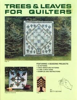 Imagen del vendedor de Trees & Leaves for Quilters a la venta por The Book Faerie