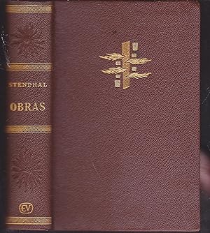 OBRAS de Stendhal (ROJO Y NEGRO- LA CARTUJA DE PARMA) Reimpresión de la 1ªEDICION - Ilustrado con...