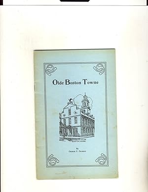 Imagen del vendedor de Olde Boston Towne a la venta por Richard Lemay