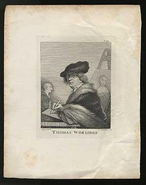 Seller image for Engraved portrait of Thomas Worlidge for sale by Between the Covers-Rare Books, Inc. ABAA
