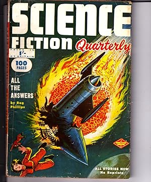 Bild des Verkufers fr Science Fiction Quarterly. August 1952. Magazine. No. 5. BRITISH EDITION. zum Verkauf von SAVERY BOOKS