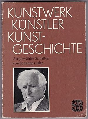 Seller image for Kunstwerk Knstler Kunstgeschichte Ausgewhlte Schriften for sale by Kultgut