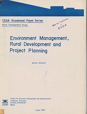 ENVIRONMENT MANAGEMENT, RURAL DEVELOPMENT AND PROJECT PLANNING.