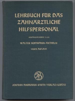 Immagine del venditore per Lehrbuch fr das zahnrztliche Hilfspersonal. venduto da Leonardu