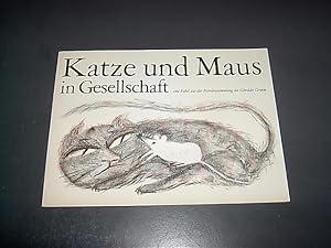 "Katze und Maus in Gesellschaft", eine Fabel aus der Märchensammlung der Gebrüder Grimm. Druck mi...