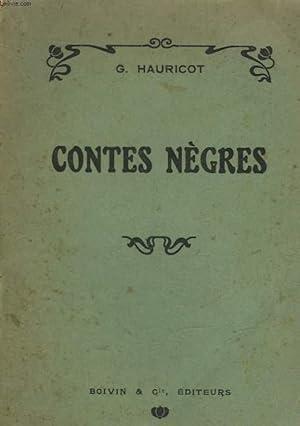 Seller image for CONTES NEGRES for sale by Le-Livre