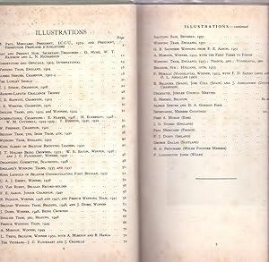 Image du vendeur pour THE HISTORY OF THE INTERNATIONAL CROS-COUNTRY UNION 1903 TO 1953 - JUBILEE SOUVENIR - mis en vente par Libreria 7 Soles