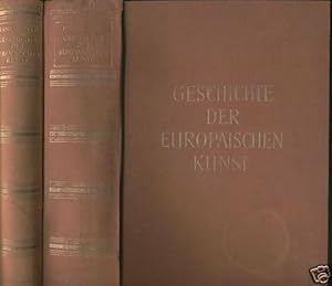 Immagine del venditore per Geschichte der europischen Kunst. Textband und Tafelband. venduto da Paderbuch e.Kfm. Inh. Ralf R. Eichmann