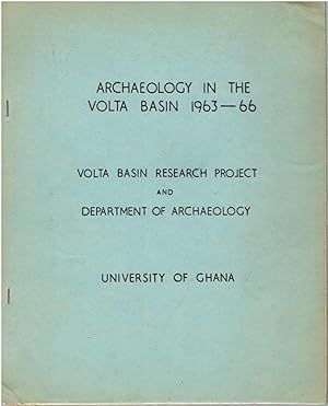 Seller image for Archaeology in the Volta Basin, 1963-66 for sale by Manian Enterprises