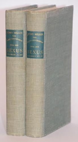Sexus. Vol. I-V. The Rosy Crucifixion, Book One. (Two volume set).
