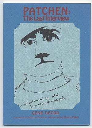 Bild des Verkufers fr Patchen: The Last Interview: Number Forty: Capra Chapbook Series zum Verkauf von Between the Covers-Rare Books, Inc. ABAA
