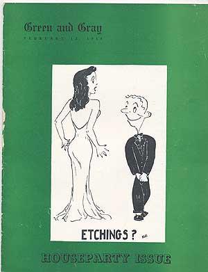Bild des Verkufers fr The Green and Gray: Vol. XXXIX, No. 8, Sheffield, Massachusetts, February 12, 1949 zum Verkauf von Between the Covers-Rare Books, Inc. ABAA