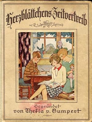 Image du vendeur pour Herzblttchens Zeitvertreib. Ein Jahrbuch fr die Kinderwelt. mis en vente par Antiquariat am Flughafen