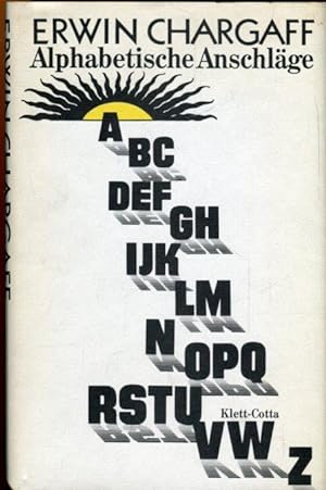Bild des Verkufers fr Alphabetische Anschlge. zum Verkauf von Antiquariat am Flughafen