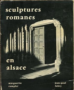 Imagen del vendedor de Sculptures Romanes en Alsace. a la venta por Antiquariat am Flughafen