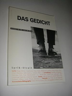 Das Gedicht. Zeitschrift für Lyrik, Essay und Kritik. Nr. 4/Oktober 1996/4. Jahrgang