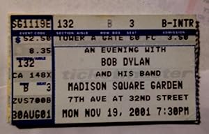 Dylan in America ( Includes ticket stub from Dylan concert)