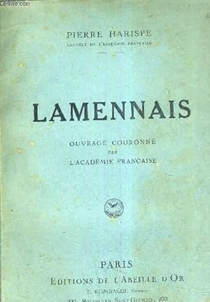 Image du vendeur pour LAMENNAIS DRAME DE SA VIE SACERDOTALE. mis en vente par Le-Livre