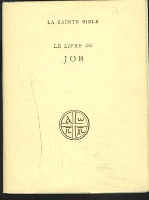 Bild des Verkufers fr LE LIVRE DE JOB. zum Verkauf von Le-Livre
