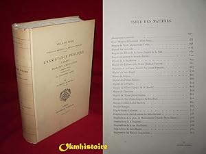 L'Assistance publique à Paris pendant la Révolution ------ Tome 3 - Les Hôpitaux et Hospices 1791...