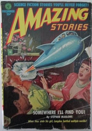 Amazing Stories. December 1951. Volume 25, Number 12